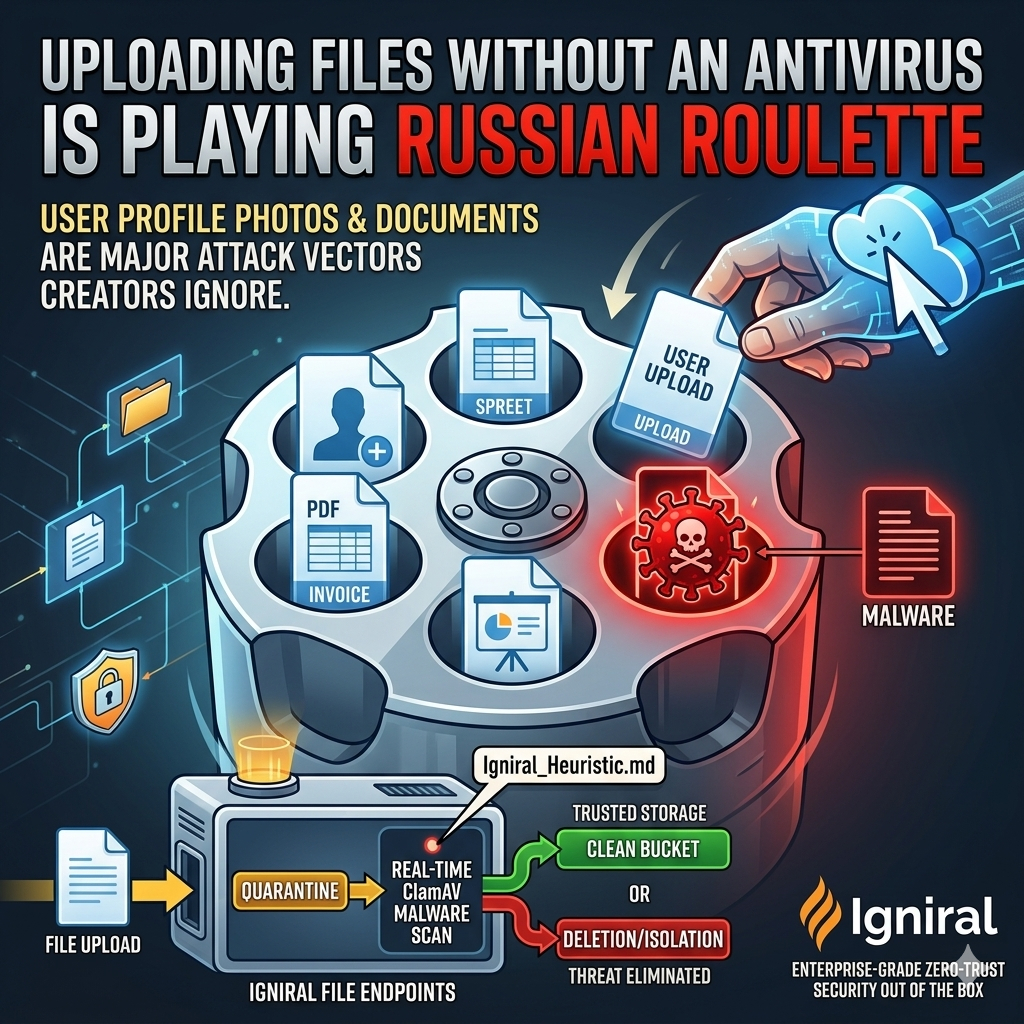 Uploading Files Without an Antivirus is Playing Russian Roulette